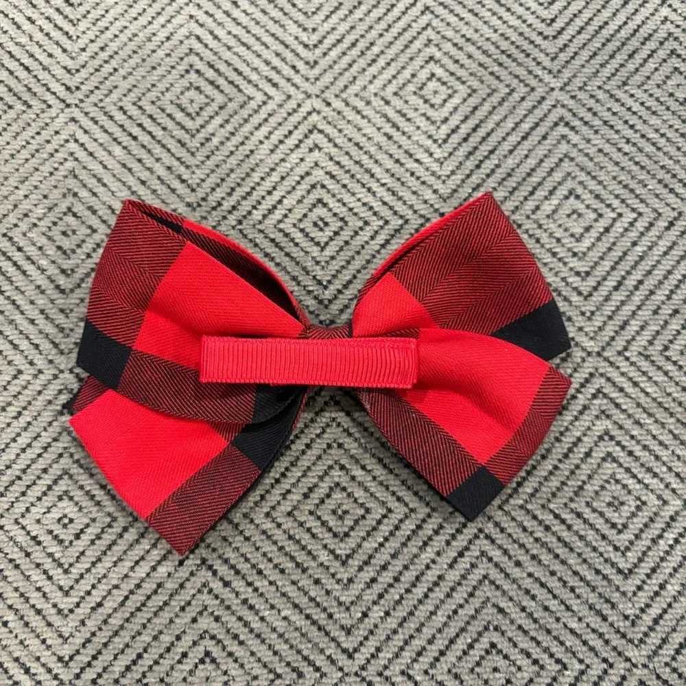 NWOT Gap Buffalo Plaid Hair Bow